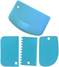 Cake Scraper Smoother Set and Sculpting & Modeling Tools, Cake Dough Flexible