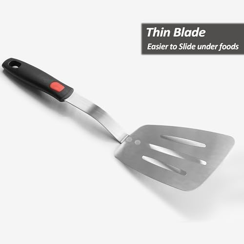 Stainless Steel Flexible Spatula, Thin Metal Turners
