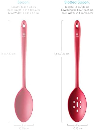 DI ORO Silicone Slotted Spoon
