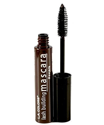 L.A. Colors black lash building mascara and liquid eyeliner duo for defined eyes