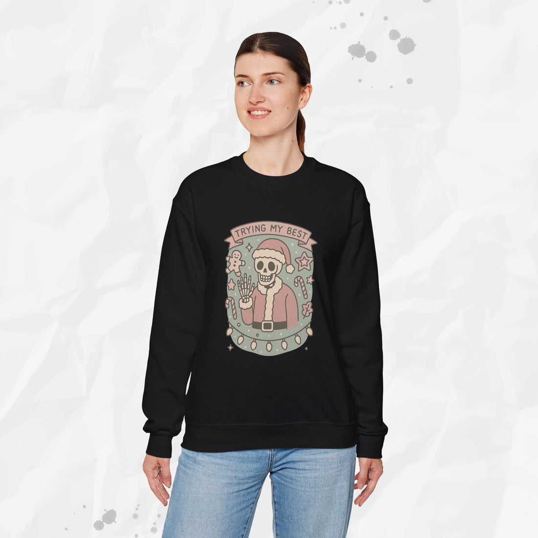 Trying My Best – Crewneck Sweatshirt
