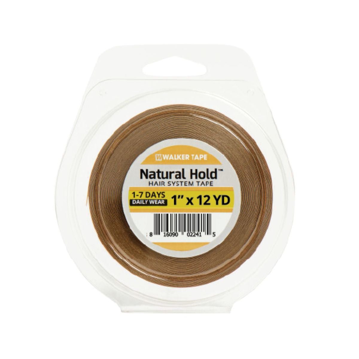 Natural Hold Hair Extension Tape Tabs - Clear and Tan Adhesive