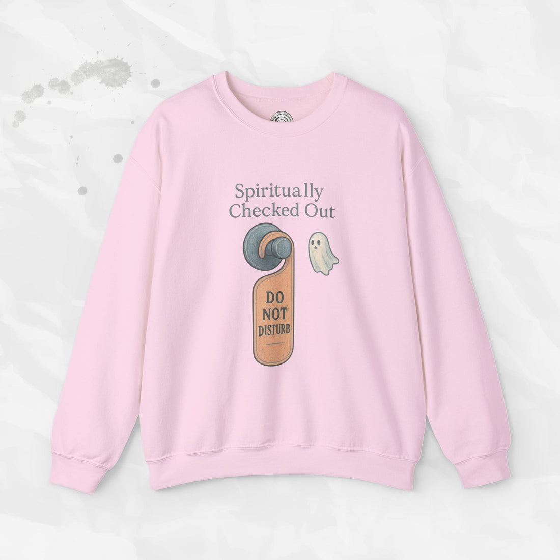 Spiritually Checked Out - Crewneck Sweatshirt