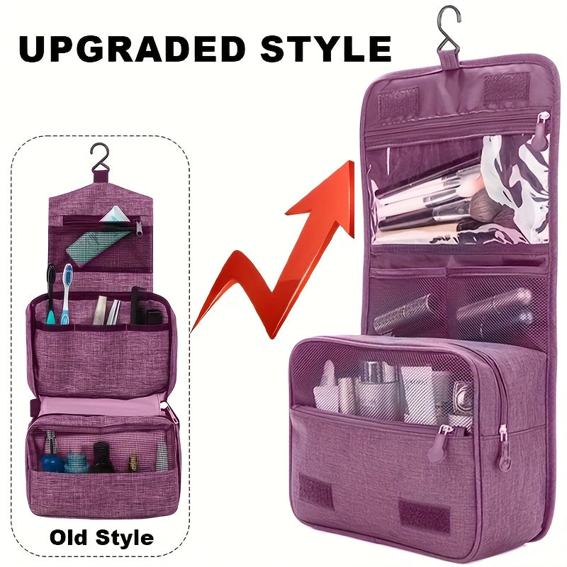 3Layer Hanging Toiletry Bag Travel Storage  More