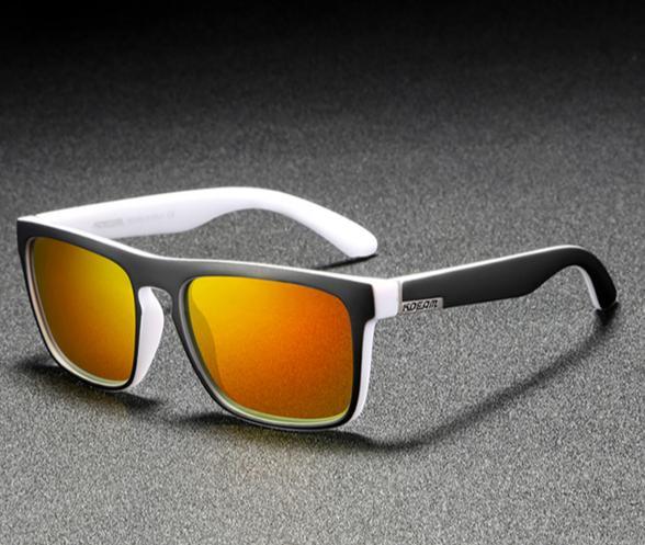 Square Mirror Polarized Sport Sunglasses UV400 Ultralight