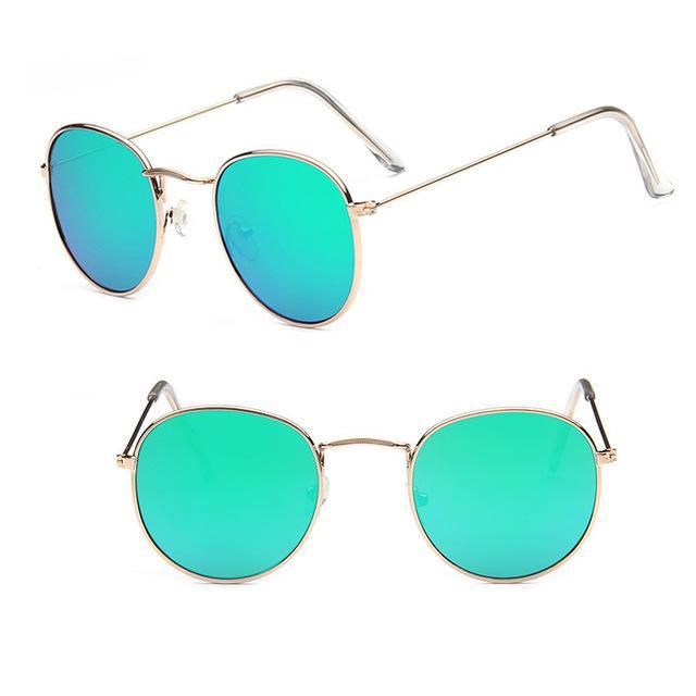 Classic Round Polarized Sunglasses with UV400 Protection