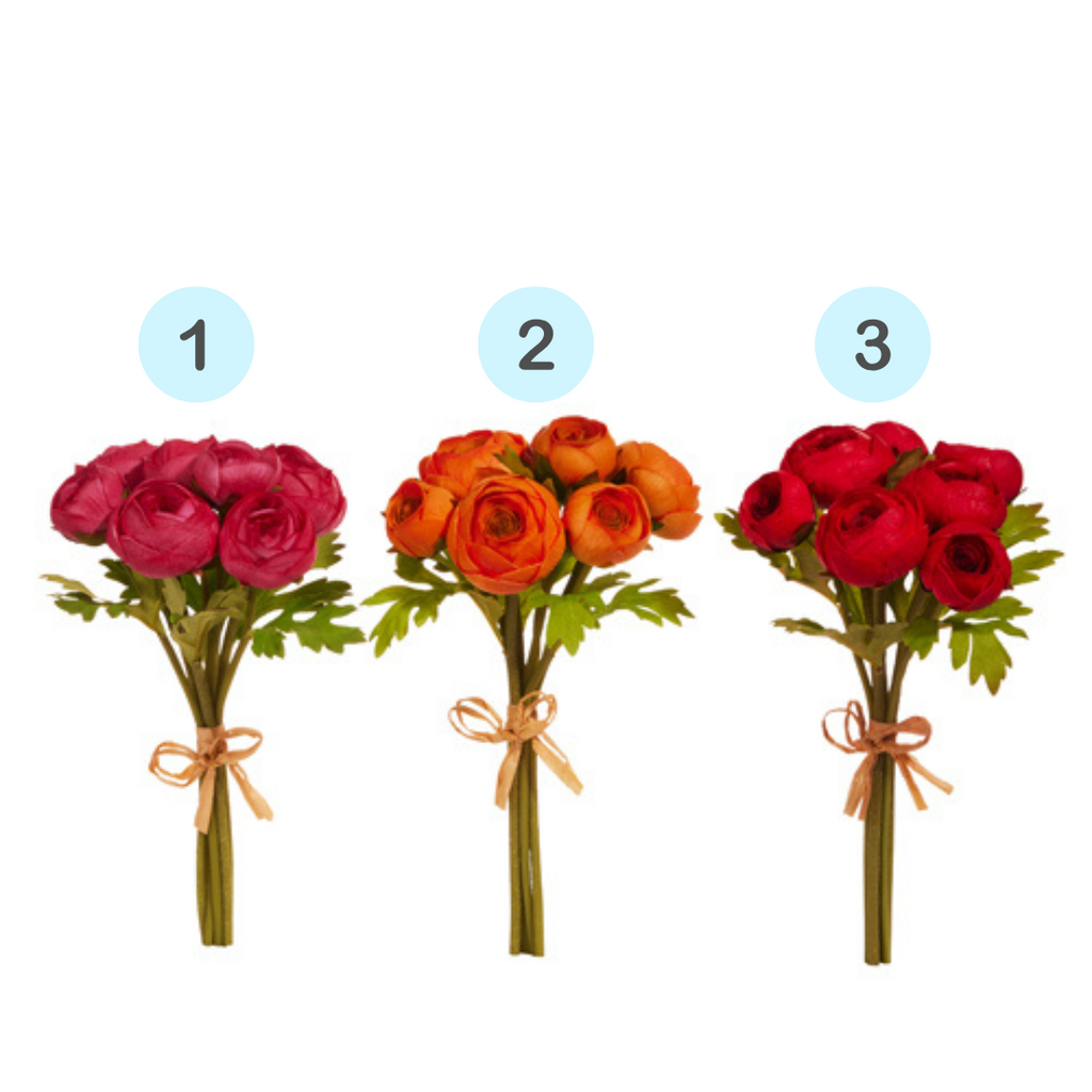 Soft Touch Ranunculus Bundle – Multicolor