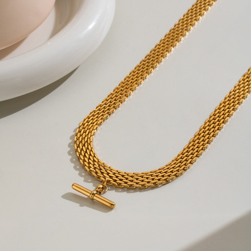 Stainless Steel Pendant Necklace For Women