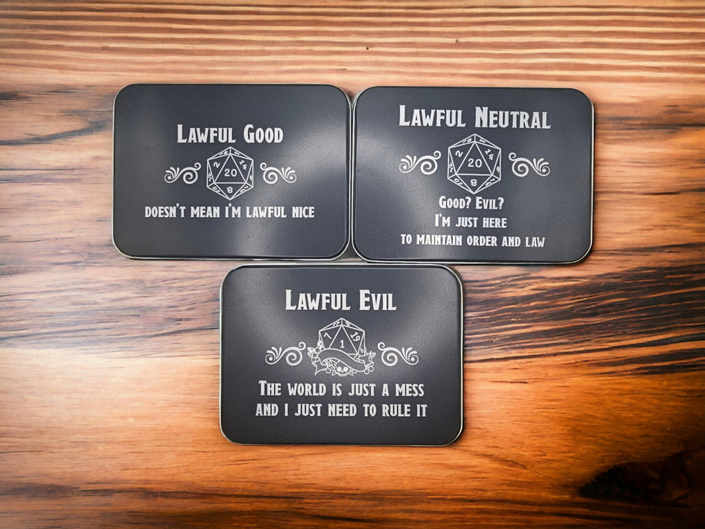 Dice Tin - 9 Hilarious Alignments