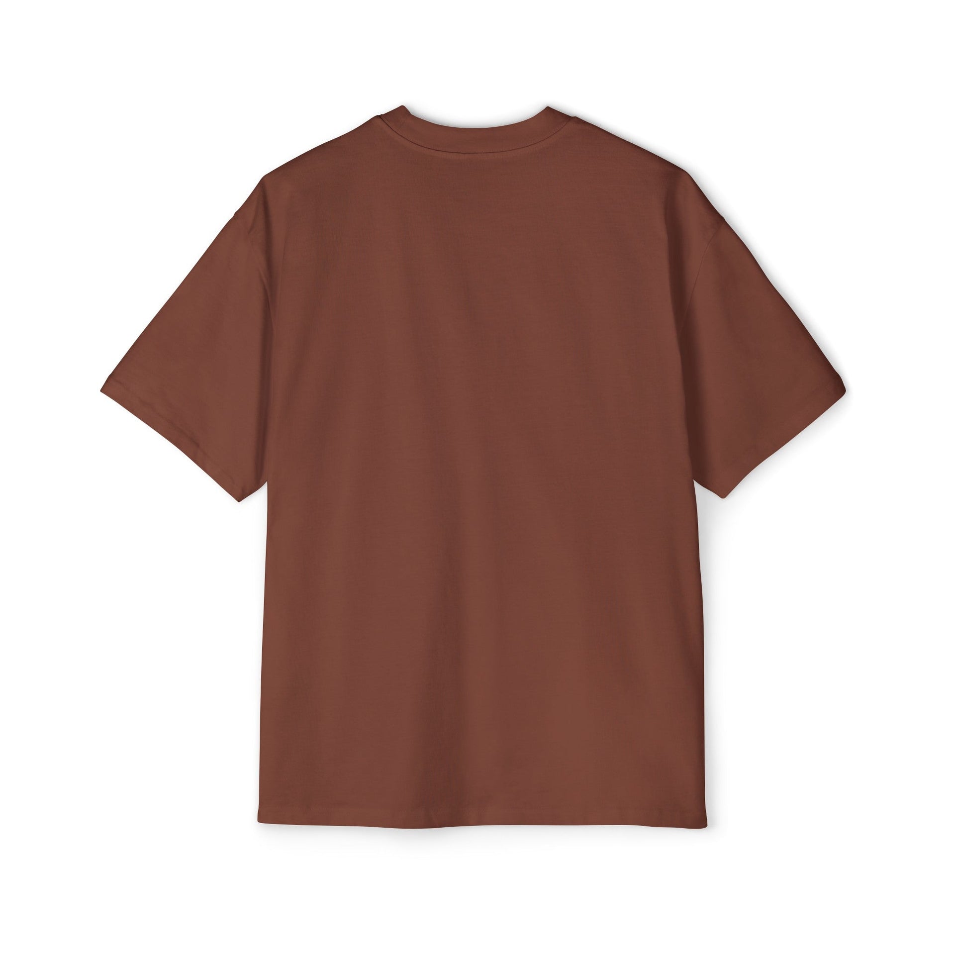 Men's Heavy Oversized Cotton T-Shirt Streetwear Casual Tee
