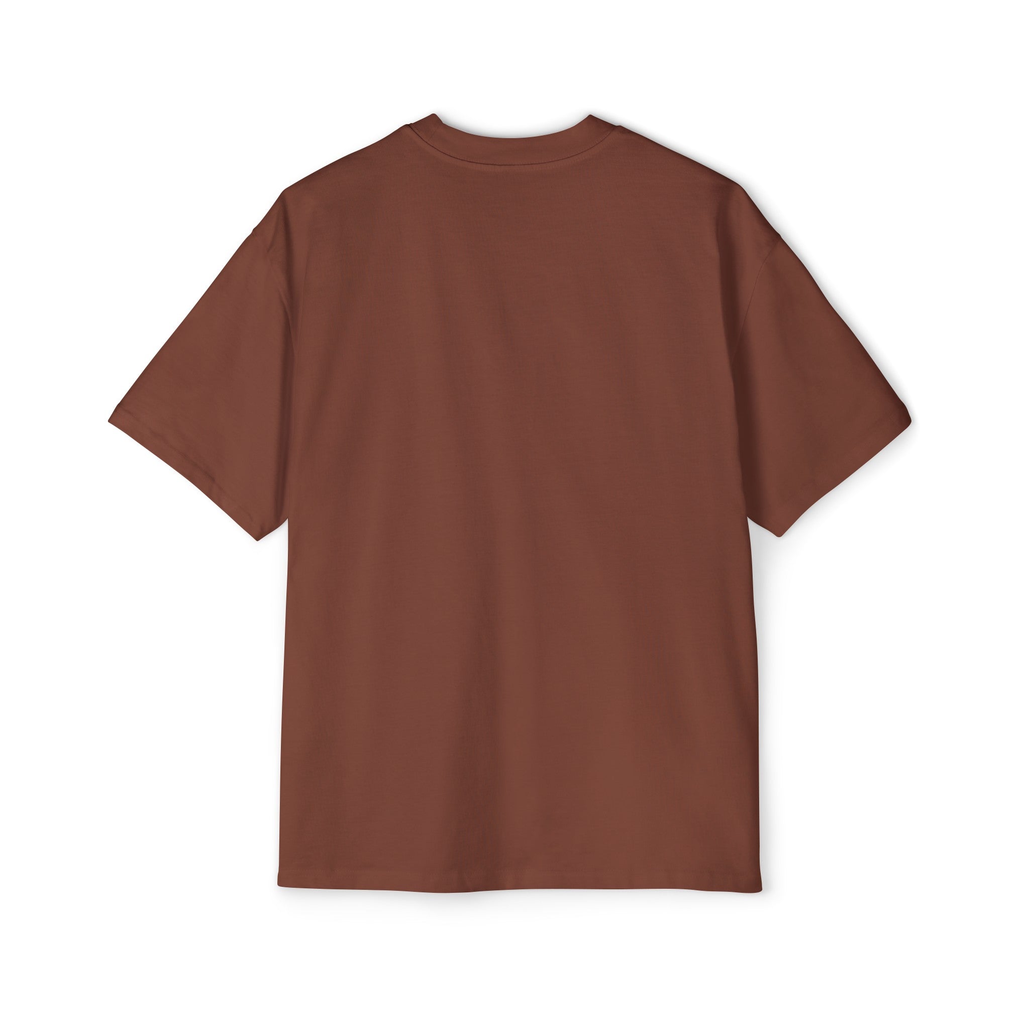 Men's Heavy Oversized Cotton T-Shirt Streetwear Casual Tee