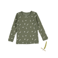 The Printed Long Sleeve Tee -  Squirrel