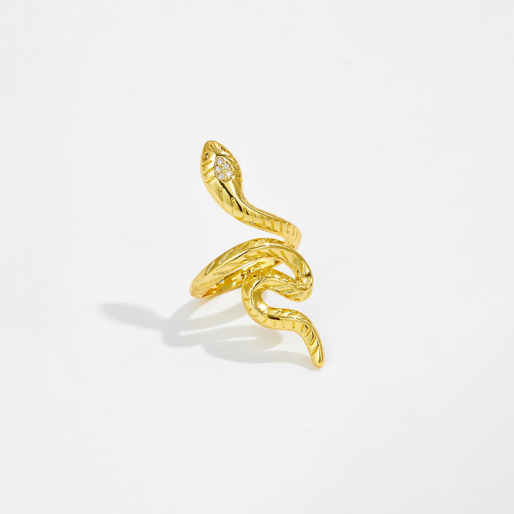 Snake Year Life Opening Adjustable Personality Ring
