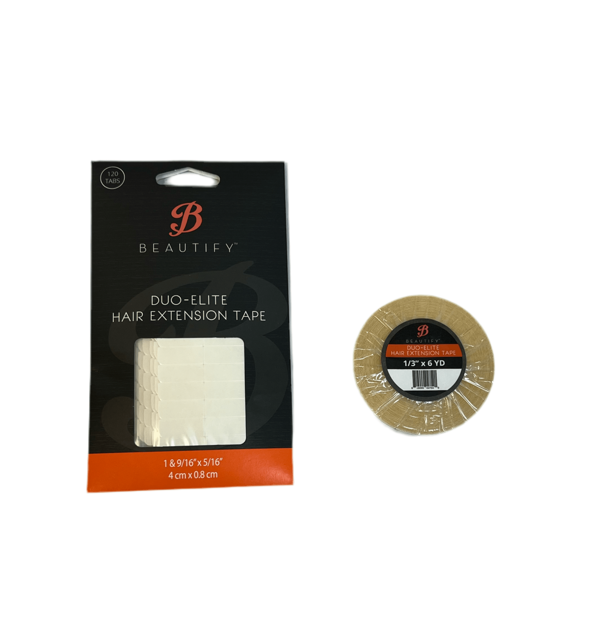 Duo-Elite Hair Extension Tape Tabs, 120 Pieces