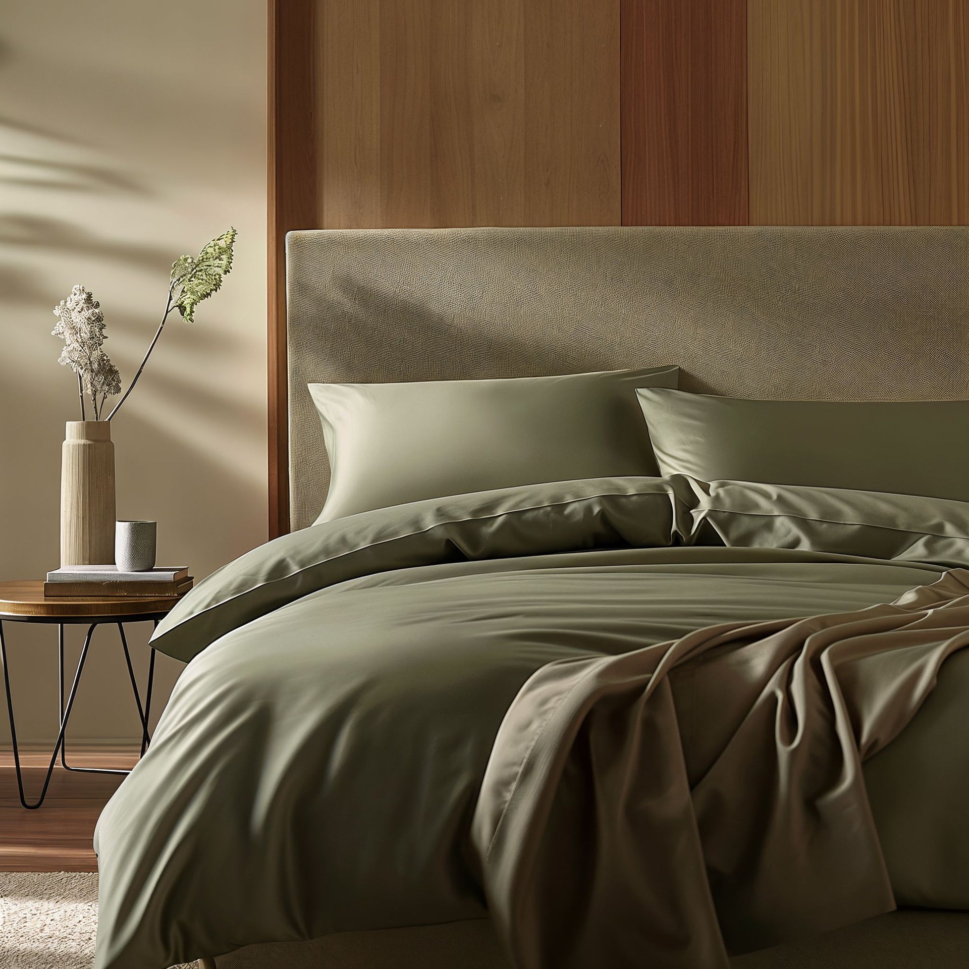 Australian Long-Staple Cotton Sateen Bedding Bundle - Image 24