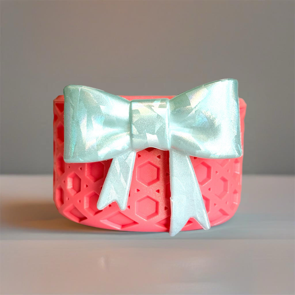 Pucker Peach Coquette Waffle Boot