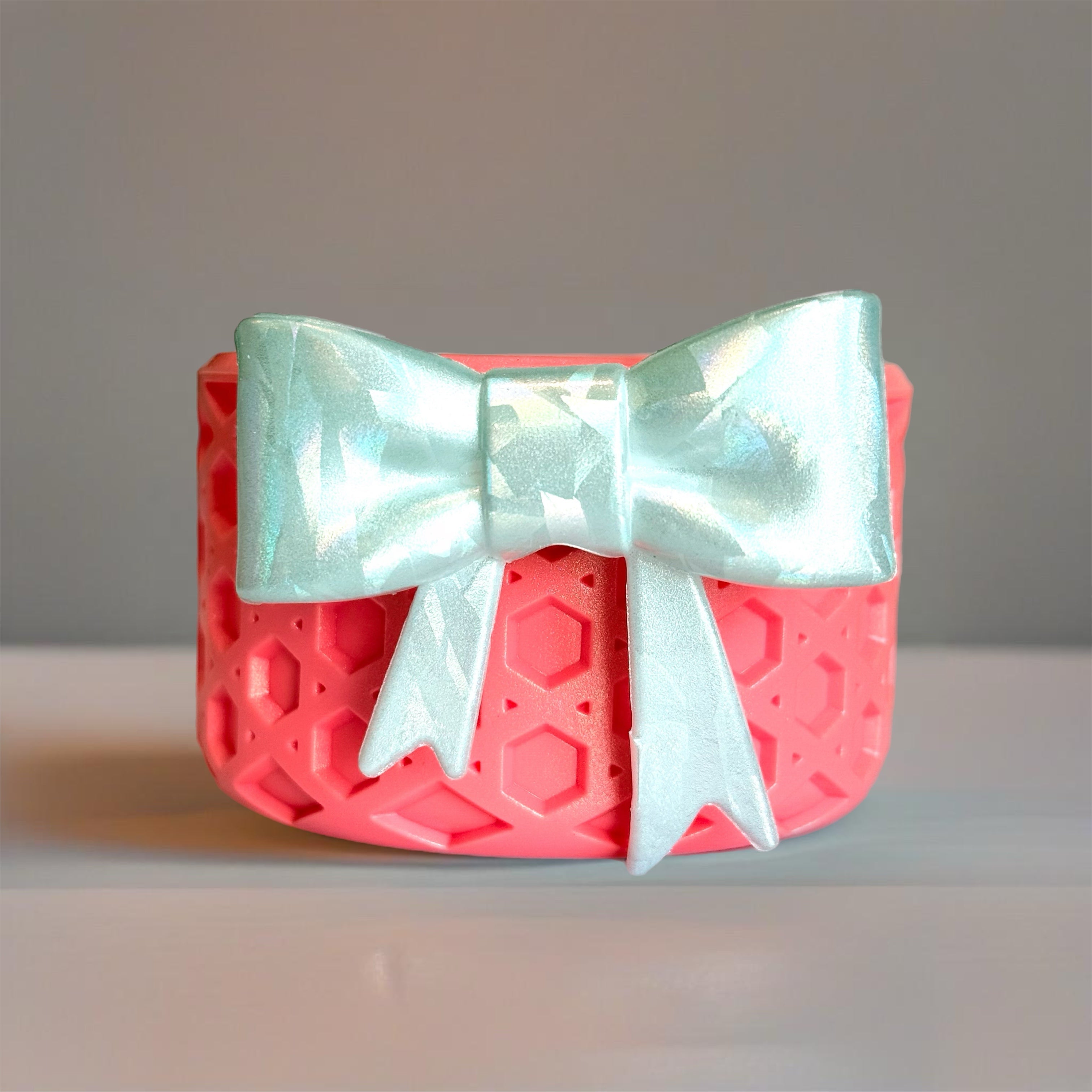 Pucker Peach Coquette Waffle Boot