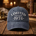1974 Birthday Navy Baseball Cap