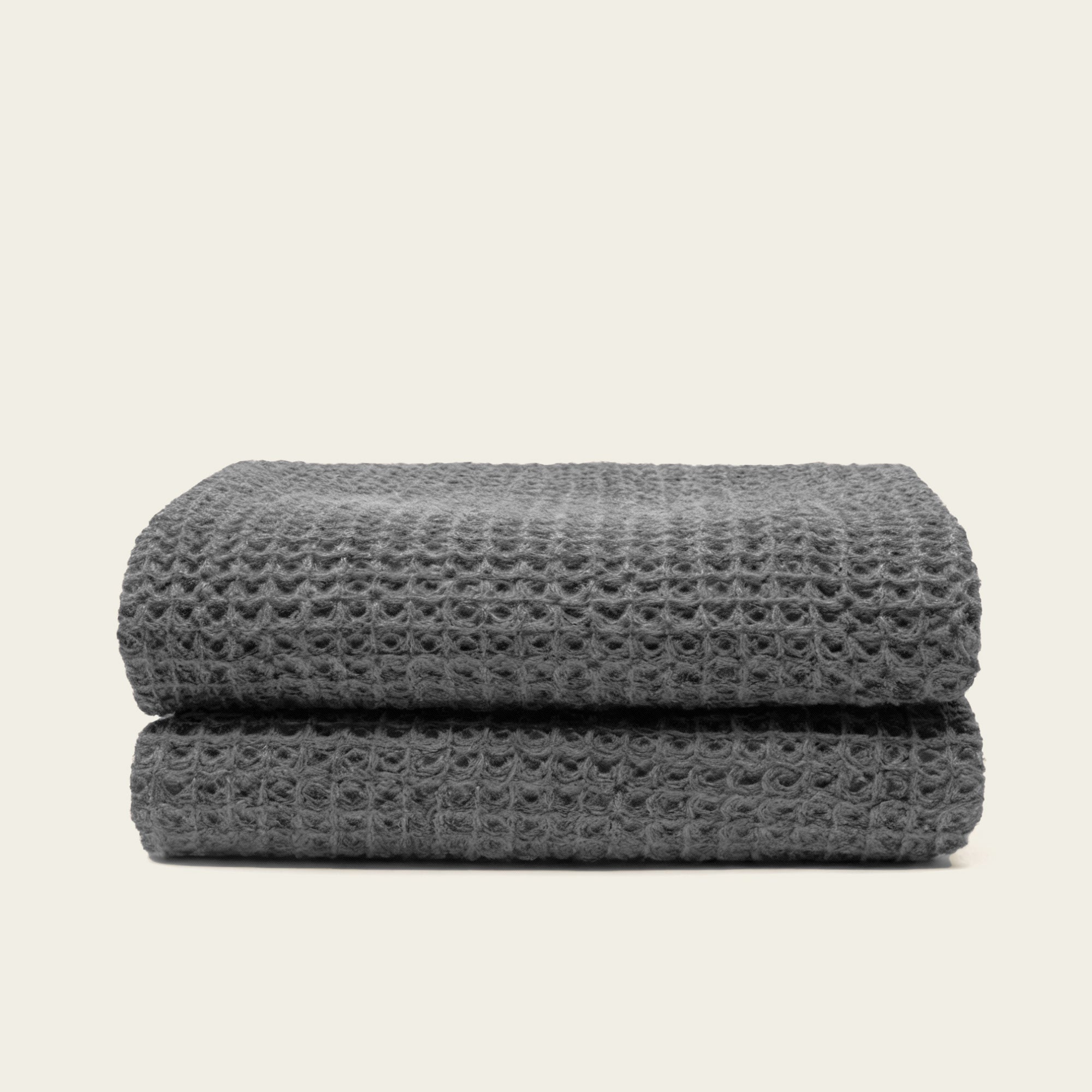 Sedona White Cotton Waffle Weave Bath Towel - Image 39