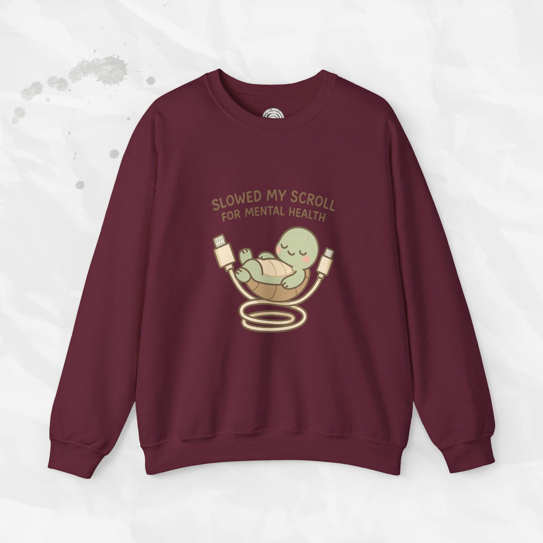 Slowed My Scroll - Crewneck Sweatshirt