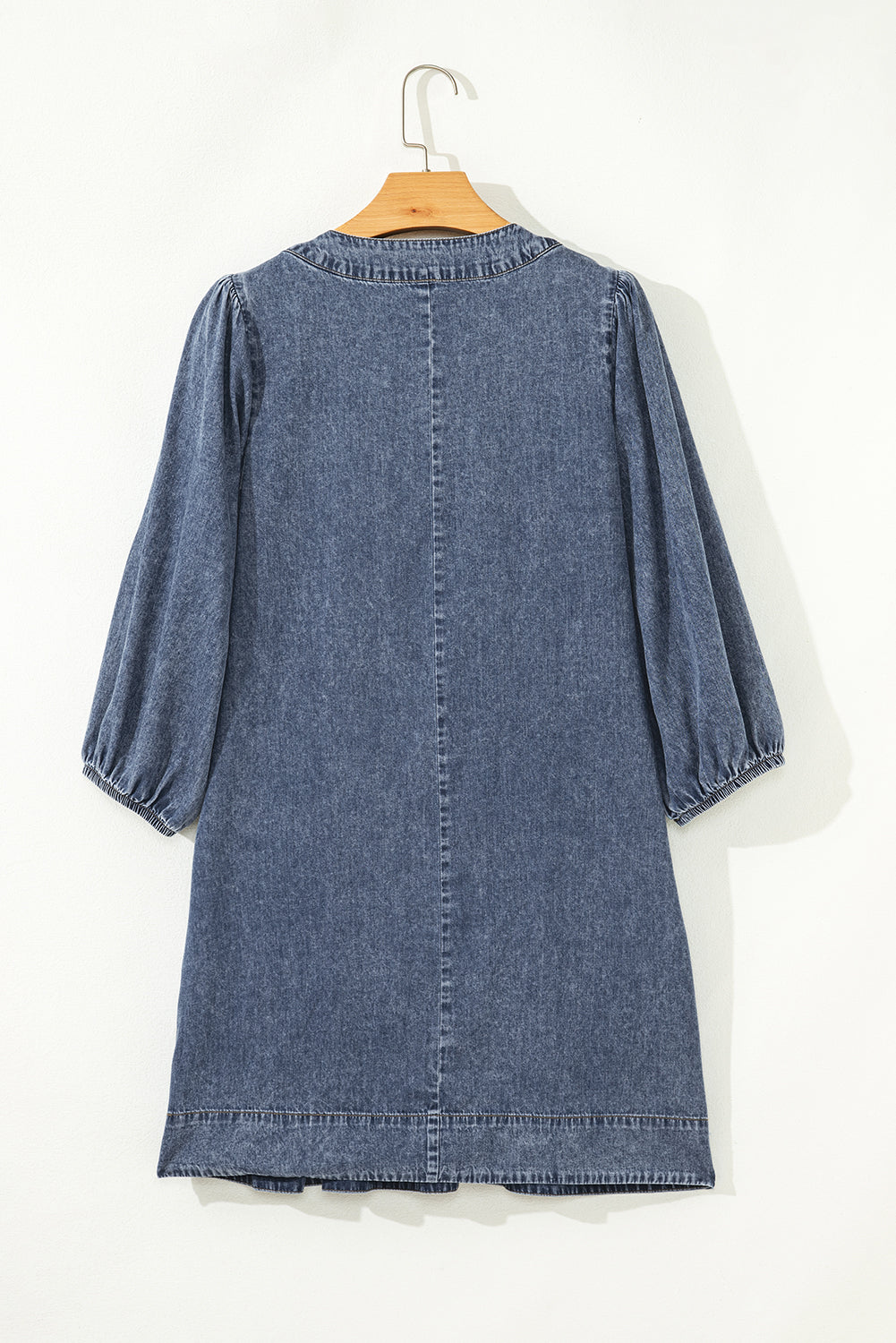 Autumn Tied Pleated Mini Dress