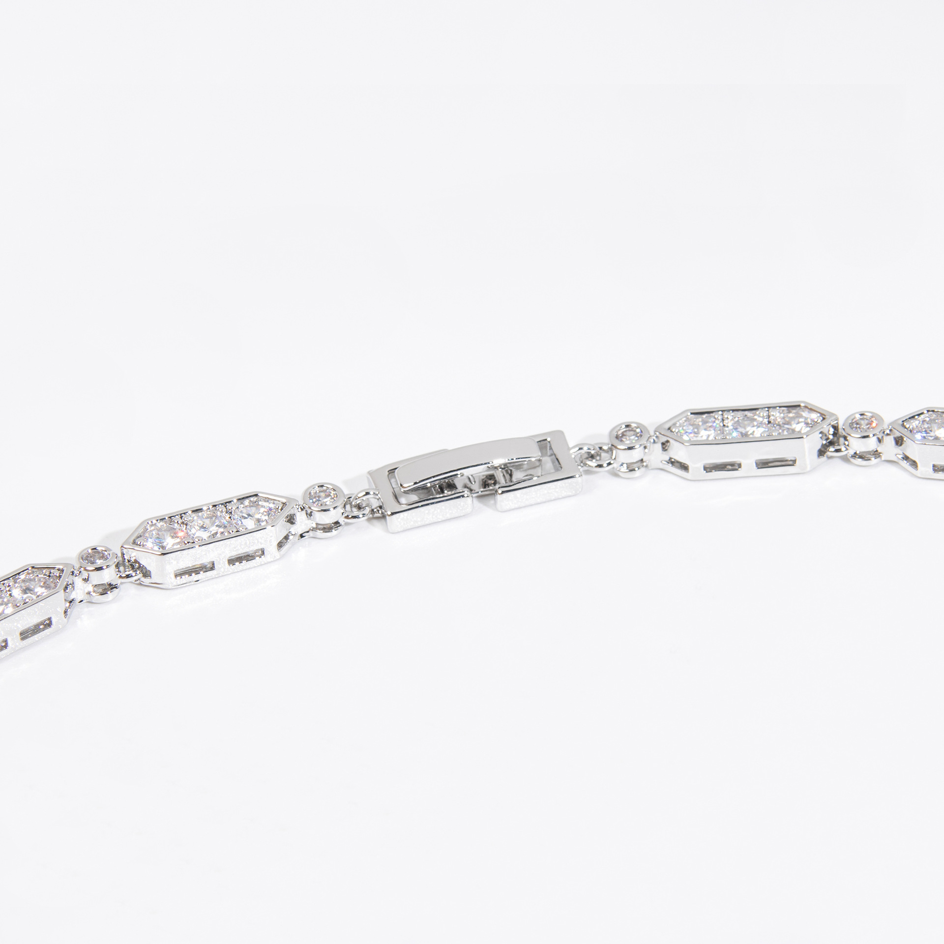Little Spirit Snake Pendant Necklace in S925 Silver and Zirconia