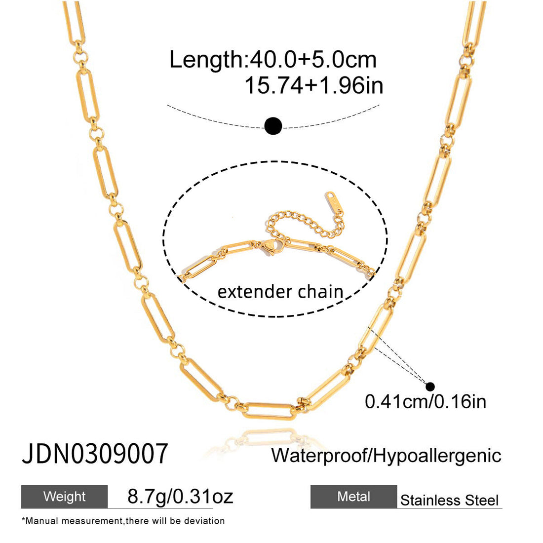 Minimalist Spinner Pendant Necklace in Gold and Silver Stainless Steel