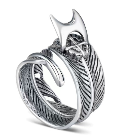 Titanium Punk Self-Defense Ring (Single Piece)