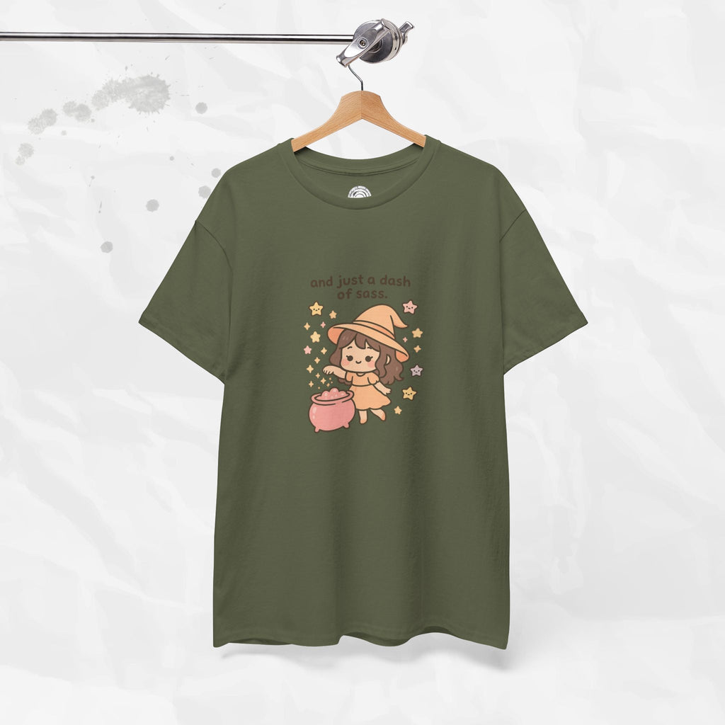 And Just a Dash of Sass Graphic Tee in Soft Pink and Grey - Image 13