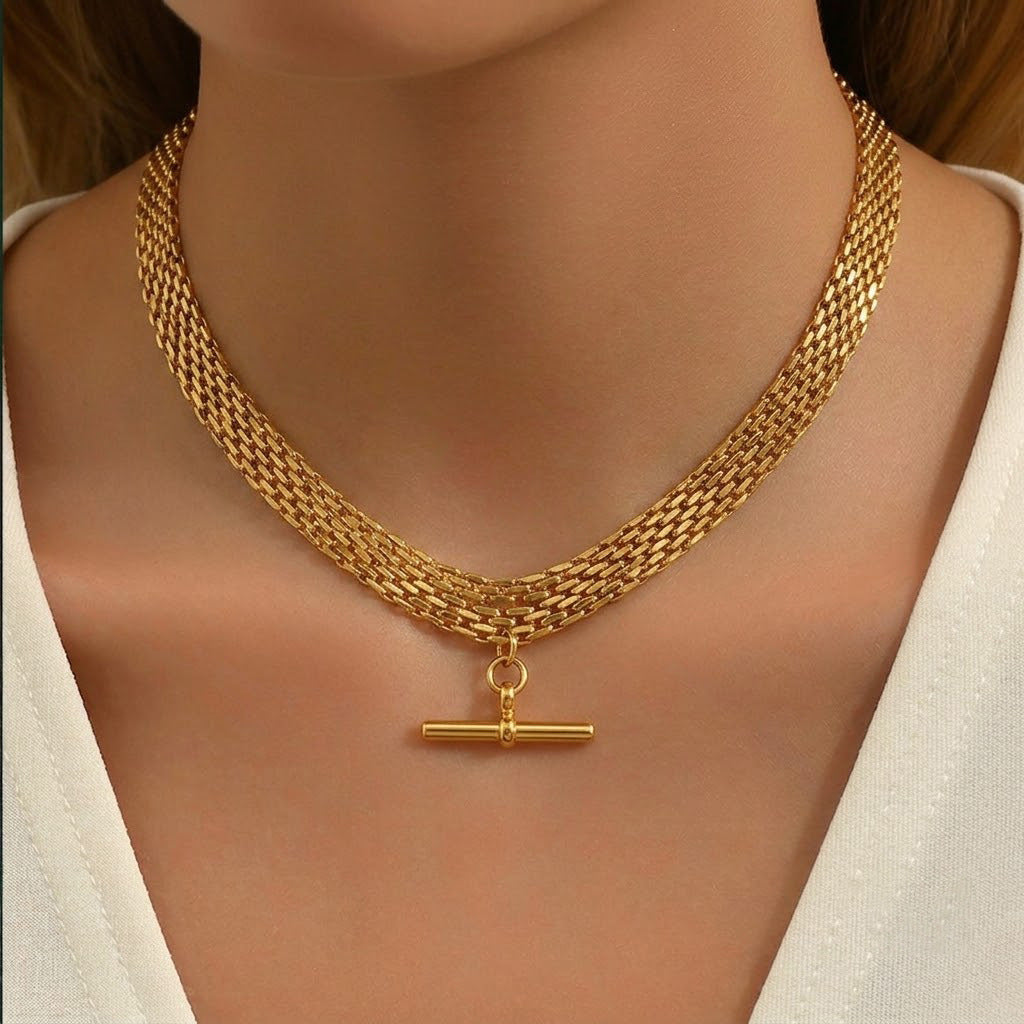 Stainless Steel Pendant Necklace For Women