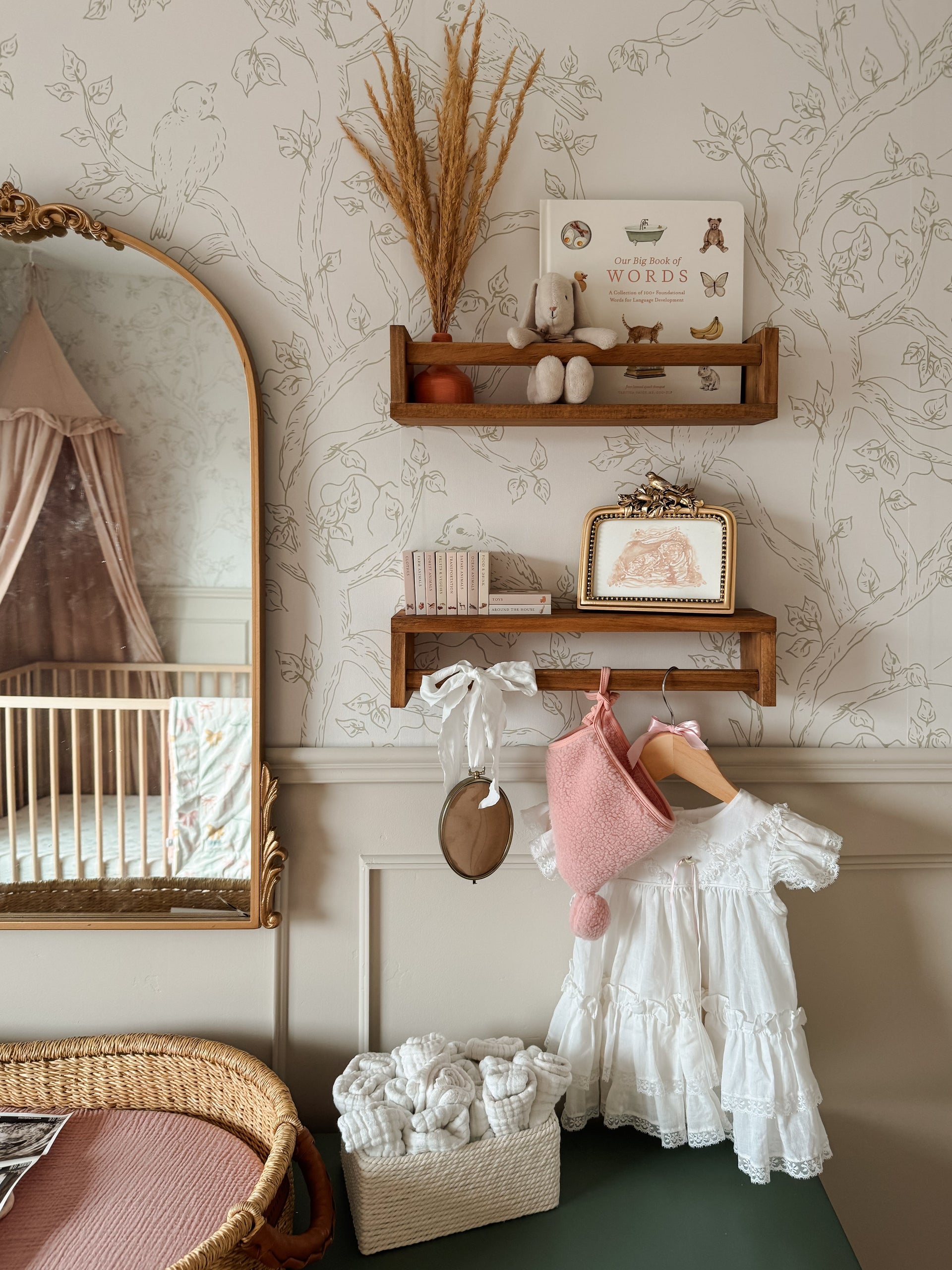 Ruby Wallpaper by Ali Anni Removable Peel and Stick Wall Decor