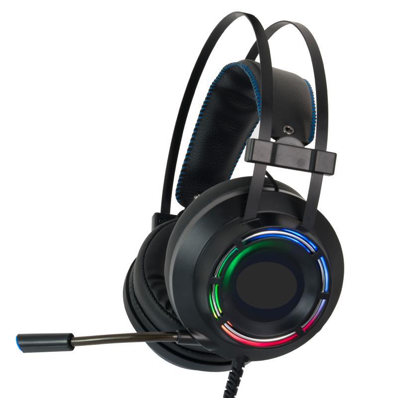 Professional Gaming Headset with 7.1 Surround Sound & RGB Lighting