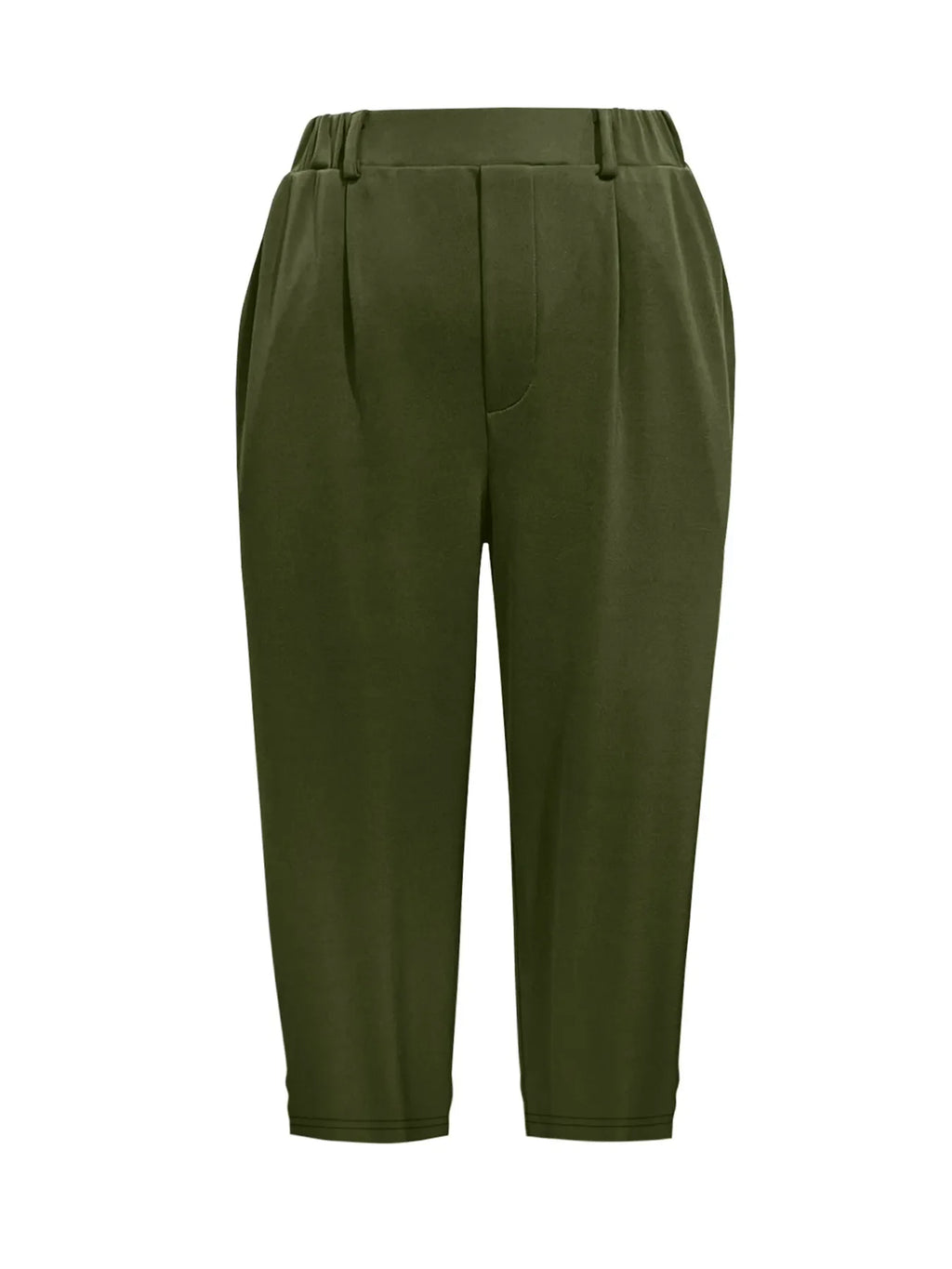 Pleated Detail Pants with Pockets