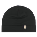 Lightweight Merino Wool Cuff Beanie - Solid Knit Hat