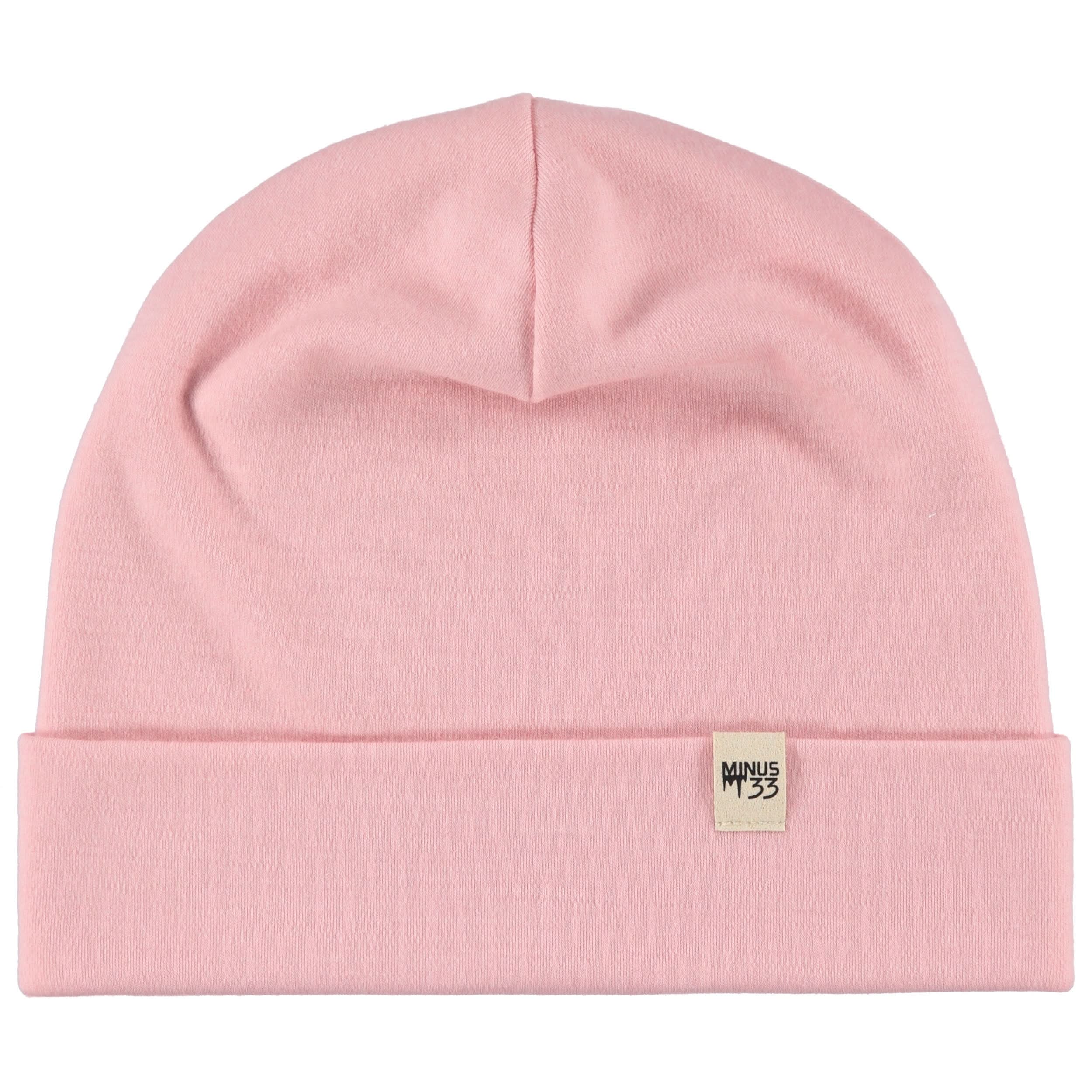 Lightweight Merino Wool Cuff Beanie - Solid Knit Hat