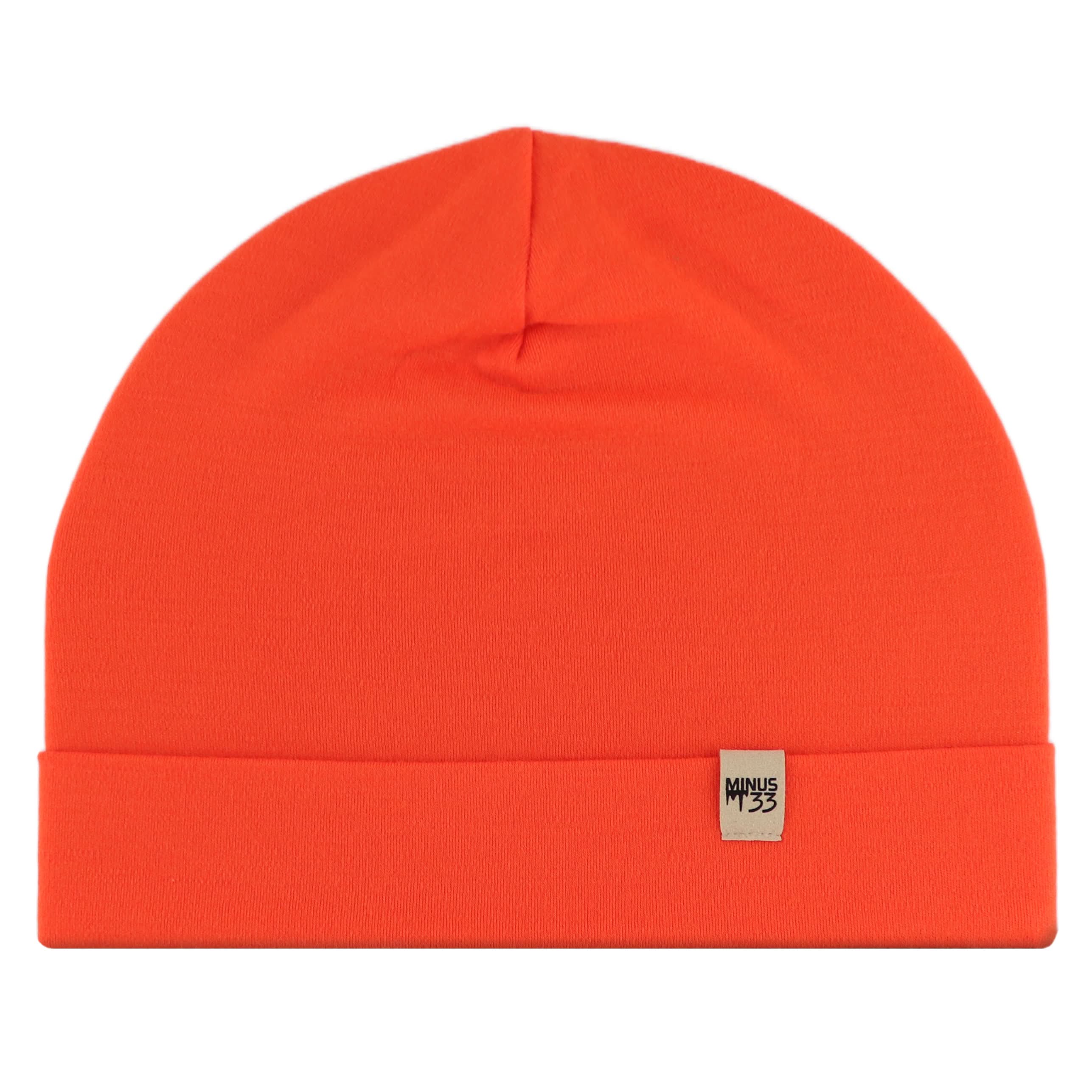 Lightweight Merino Wool Cuff Beanie - Solid Knit Hat