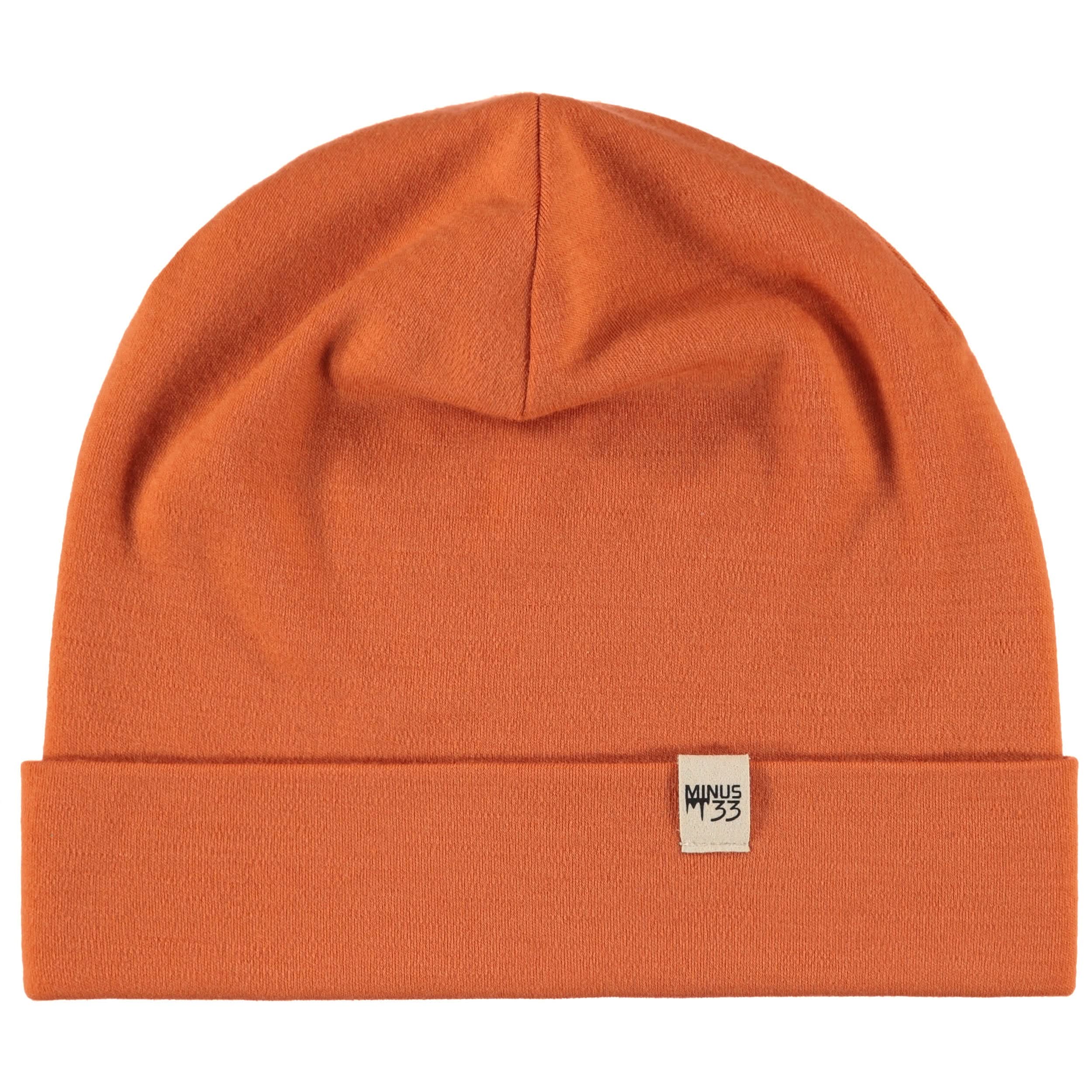 Lightweight Merino Wool Cuff Beanie - Solid Knit Hat