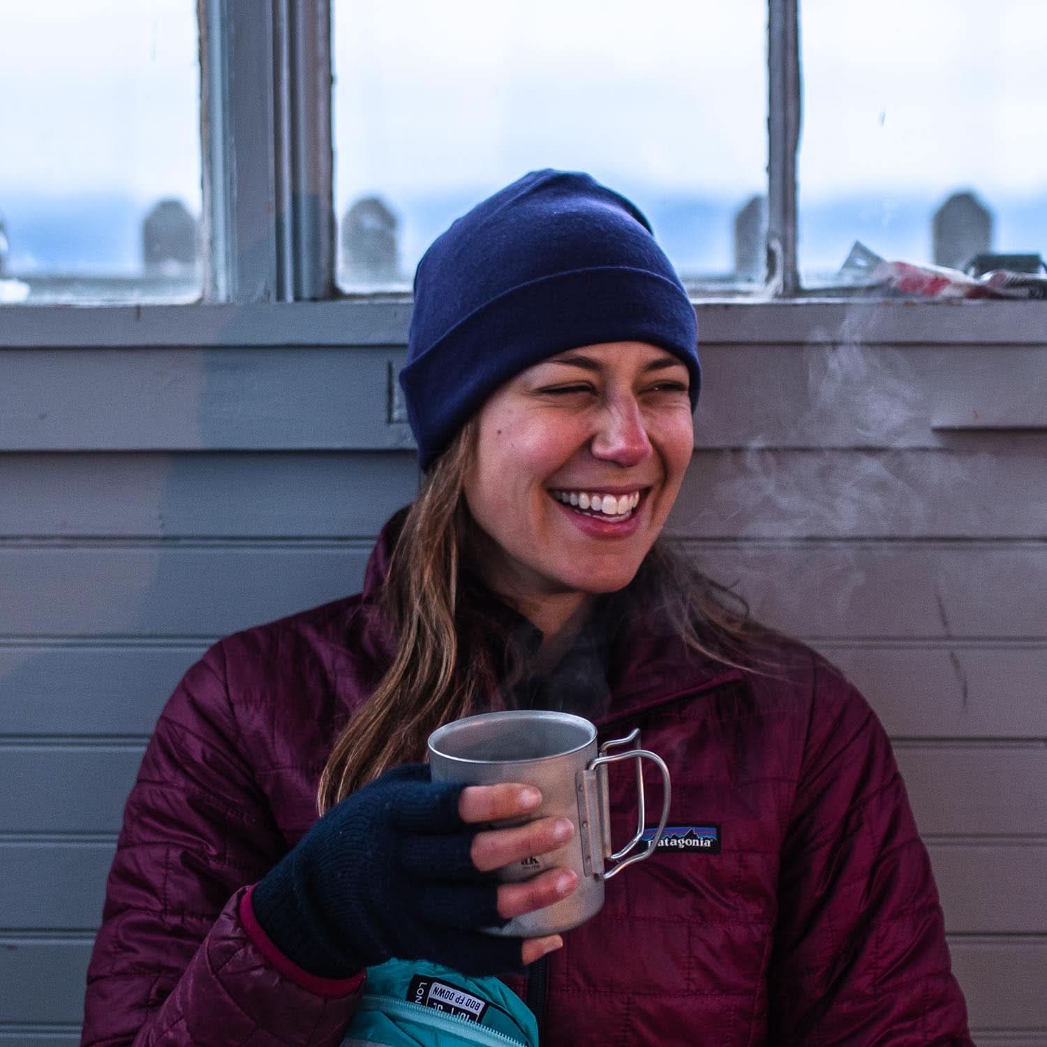 Lightweight Merino Wool Cuff Beanie - Solid Knit Hat