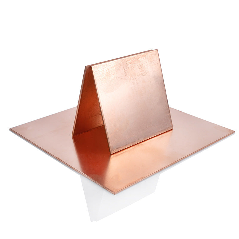 Copper Sheet Pure Copper Conductor T2 Red Copper Plate Copper Foil DIY Material