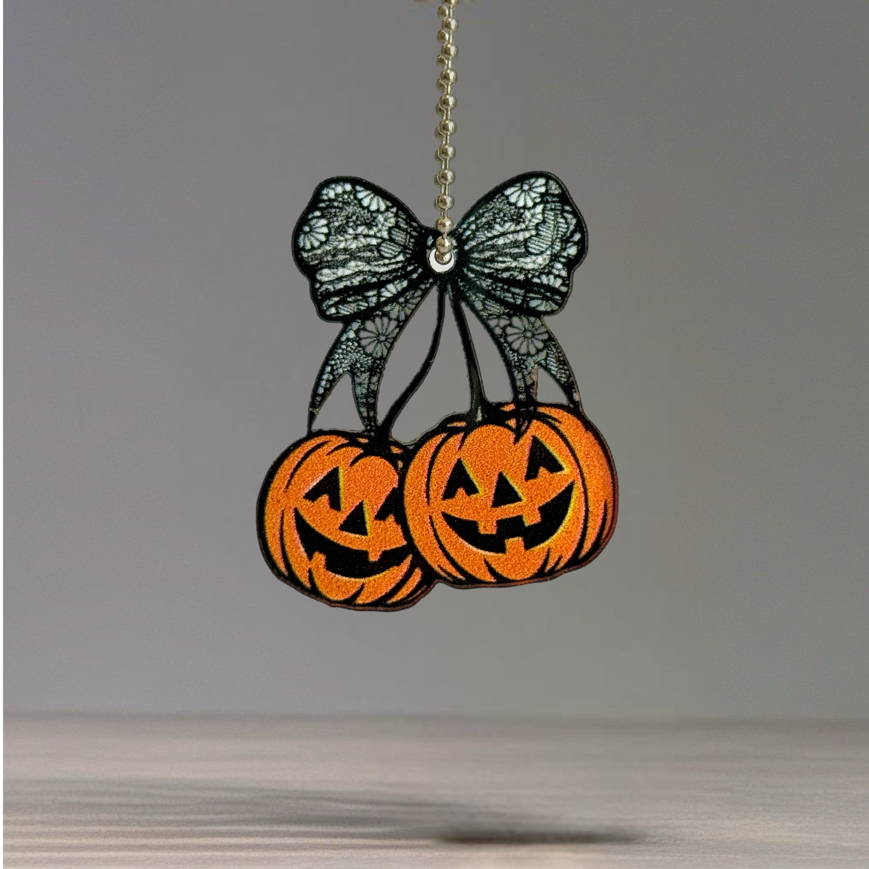 Jack O Lantern Charm - Tumbler Handle Charm