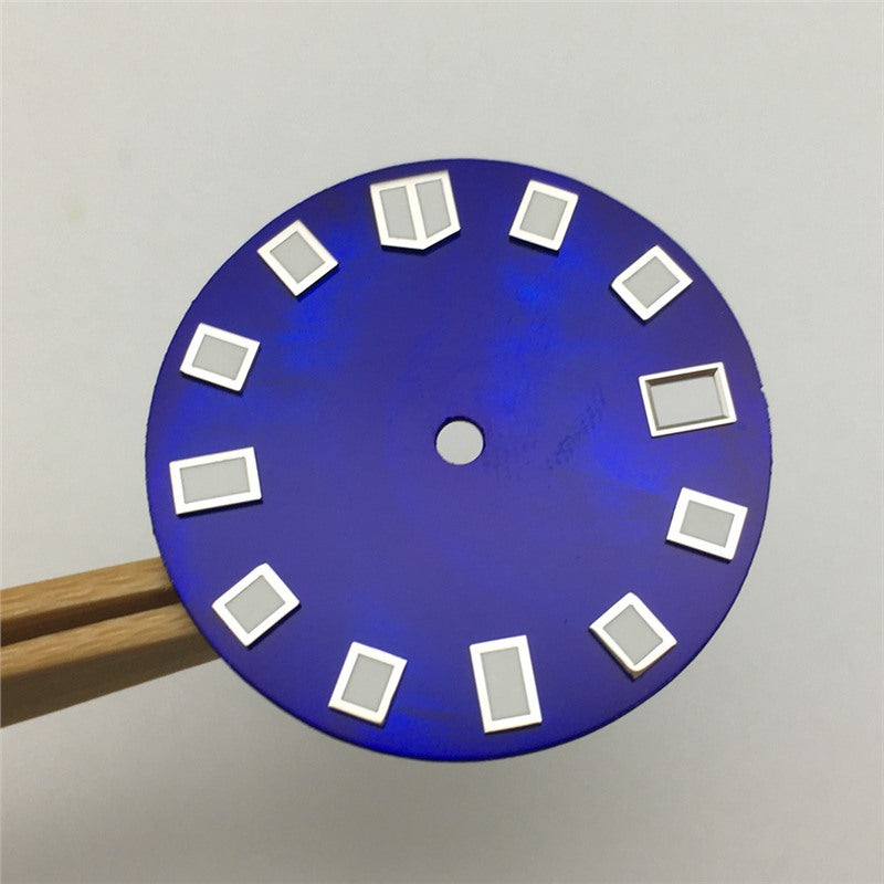 Modified Watch Dial With Luminous Numerals