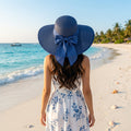 Big Brim Straw Beach Hat – Wide Brim Women’s Sun Hat