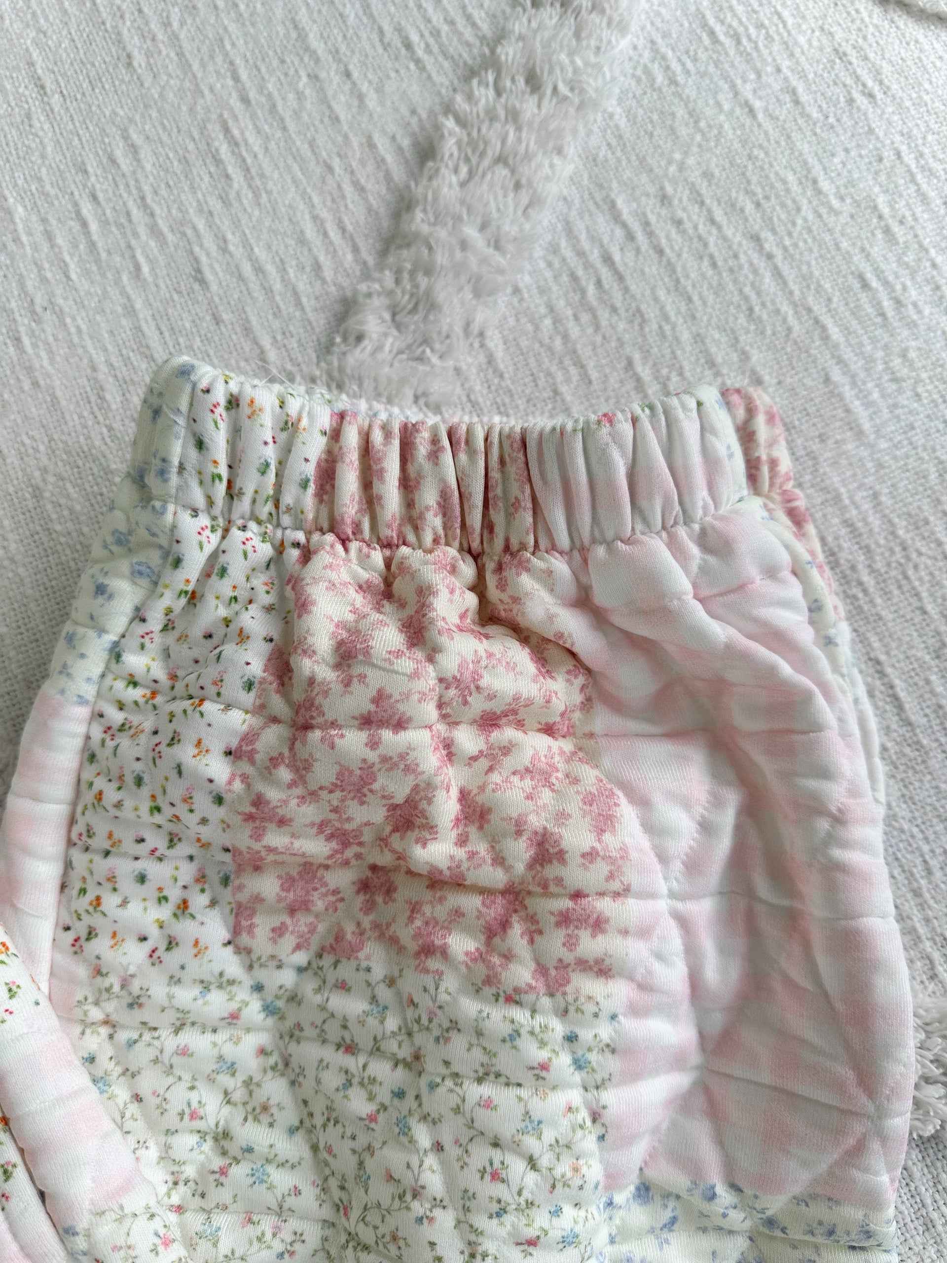 Quilted Pastel Joggers - Comfortable Unisex Athleisure Pants
