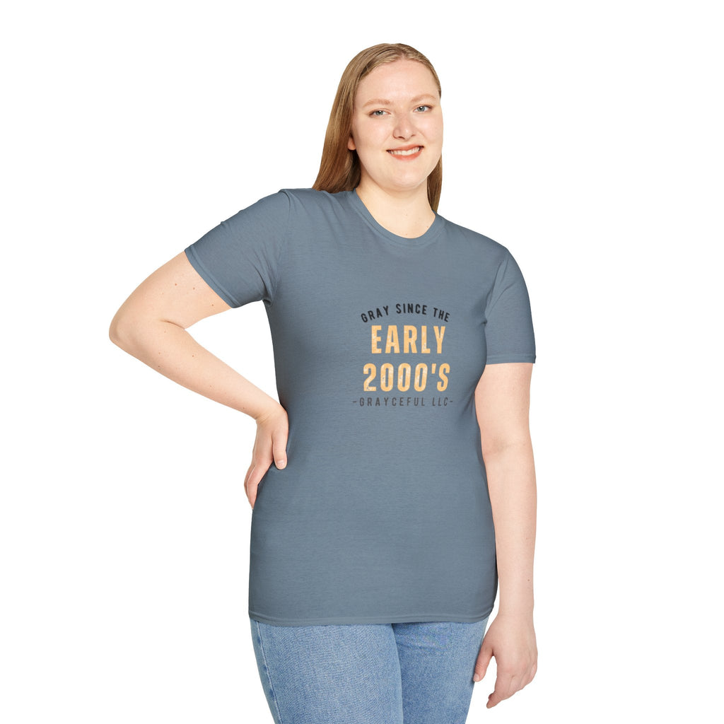 Unisex Softstyle Cotton Crewneck T-Shirt: Minimalist Casual Tee