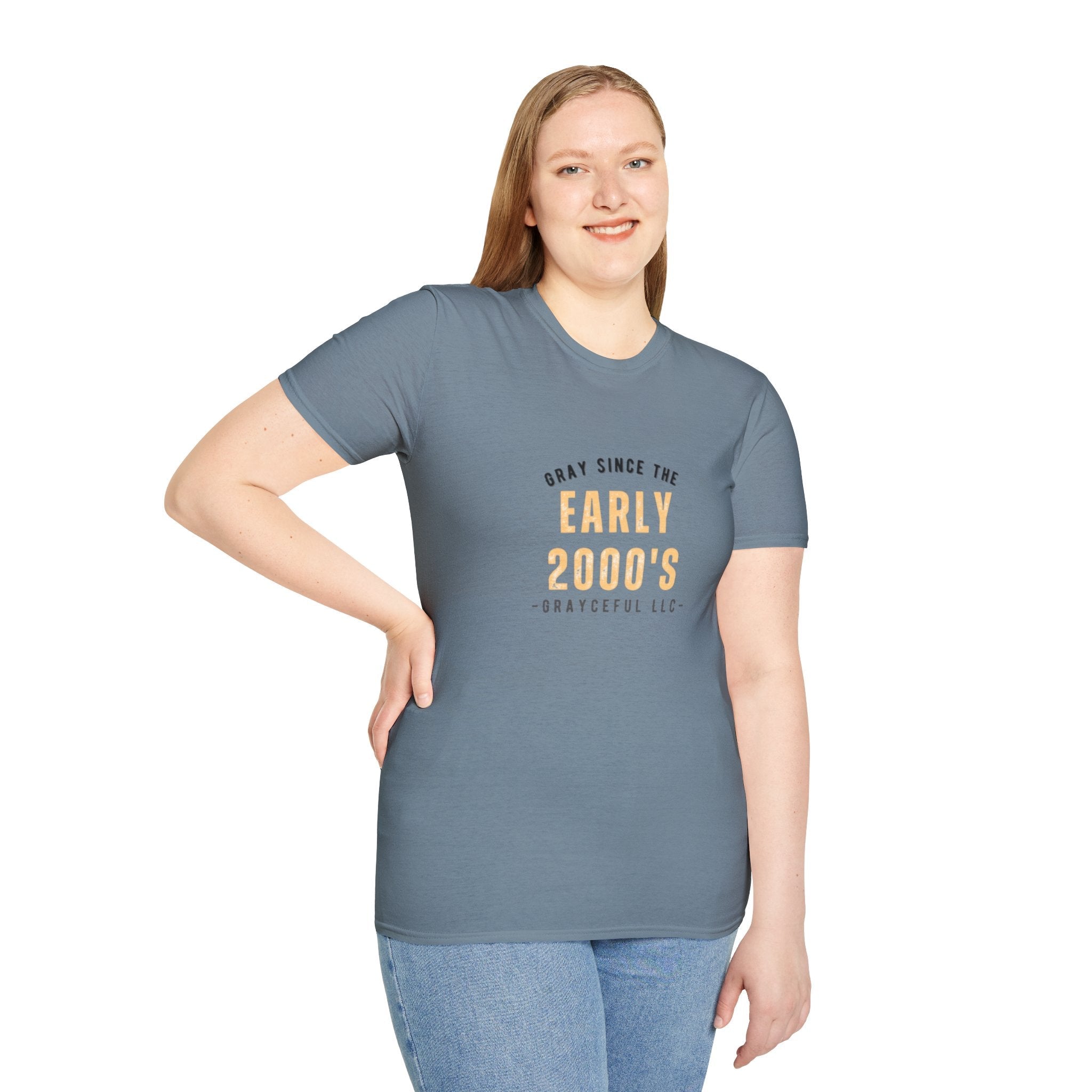Unisex Softstyle Cotton Crewneck T-Shirt: Minimalist Casual Tee