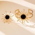 Elegant And Stylish Sunflower Bracelet And Ring Jewelry Set For Women