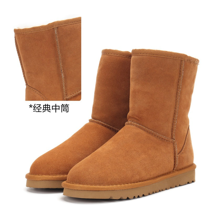 Women's Cozy Classic Warm Suede-Style Winter Snow Boots - Image 17