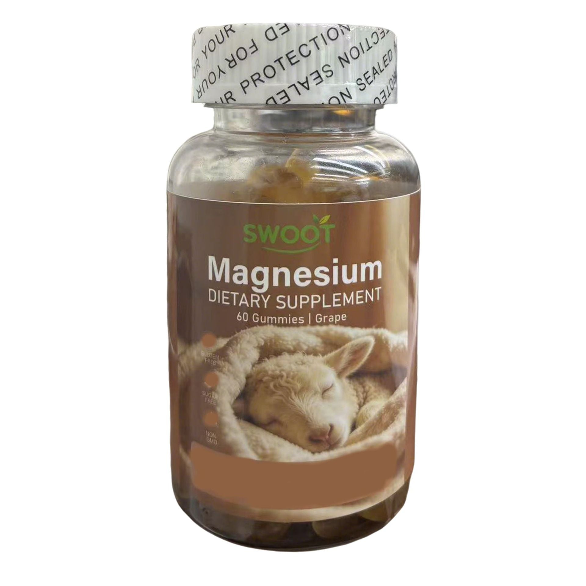 Magnesium Gummies Dietary Supplement With Magnesium Glycinate