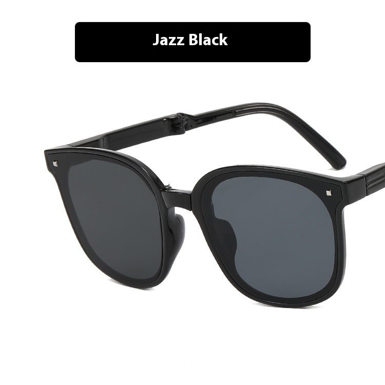 Foldable Sunglasses with Case Lightweight Portable Travel Eyewear