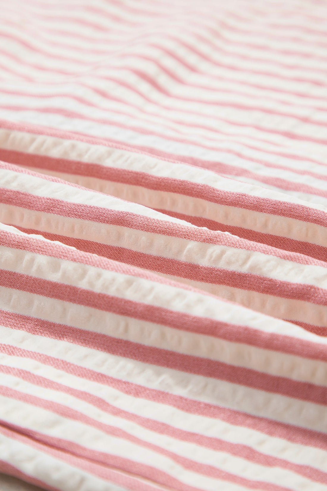 Striped Shirt Dress with Leopard Trim 3/4 Sleeve Cotton Dress